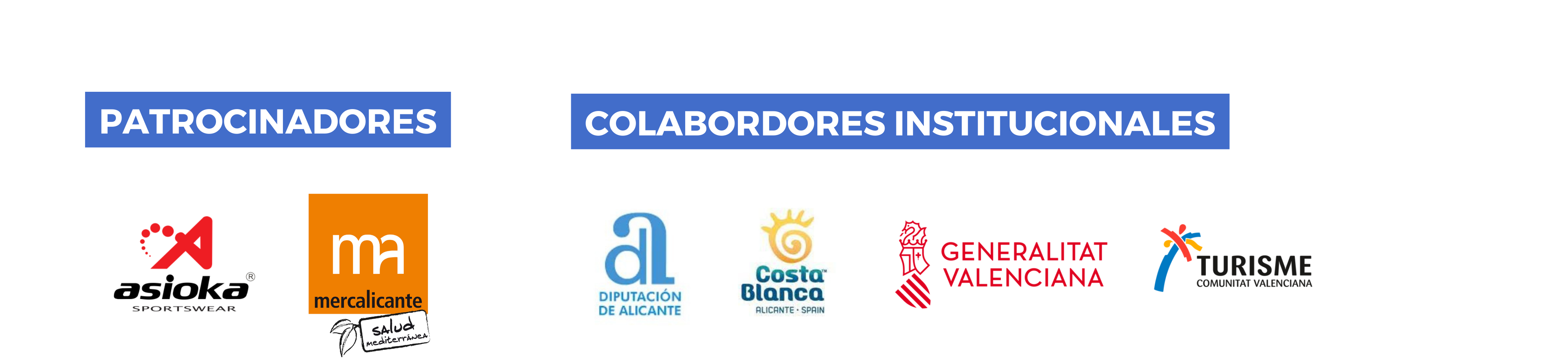 patrocinadores y colaboradores 2024
